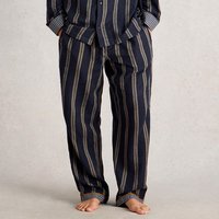 White Stuff Moorland Organic Flannel Pyjama Trousers - Navy