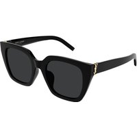 SAINT LAURENT Kvinde SAINT LAURENT SL M143 001 Solbriller Acetat Sort Sort Cat Eye