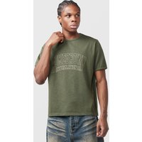 Home Grown International Ringer T-Shirt, verde