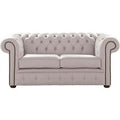 Chesterfield 2 Seater Shelly Grove Leather Sofa Settee