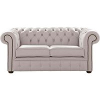 Chesterfield 2 Seater Shelly Grove Leather Sofa Settee