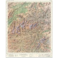 Vango Cairngorms Tourist Map 1964 - Flat Map