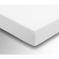 Helena Springfield 50/50 Percale Single Fitted Sheet, White