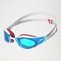 Lunettes de natation Adulte Fastskin Hyper Elite blanc/bleu/rouge
