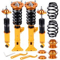 Maxpeedingrods Shock Absorbers Front and Rear Coilover Suspension Kit compatible for BMW 3-Series E36 1992-1997