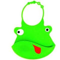 Cheeky Animal Silicone Baby Bib - 5 Fun Designs - Easy-Clean Feeding Accessory | Wowcher