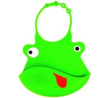 Cheeky Animal Silicone Baby Bib - 5 Fun Designs - Easy-Clean Feeding Accessory | Wowcher