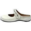 Damen Clogs Komfortable Slipper Weiß 37 EU