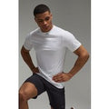 T-shirt Man Active Regular Fit per alta performance, Bianco