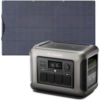 ALLPOWERS Solar Generator Kit 1800W (R1500 + SF200 200W Flexible Solar Panel)