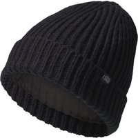 Silver Cloud Silver Infused Satin Lined Beanie - Black