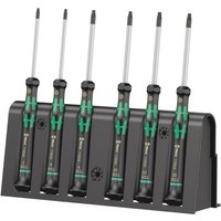 Wera 6 Piece 2067/6 Kraftform Micro Security Torx Screwdriver Set