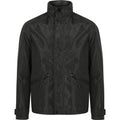 Coats / Jackets Ashlar Ripstop Windbreaker Jacket with Concealed Hood in Black - Dissident / S - Tokyo Laundry
