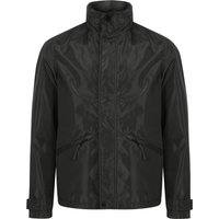 Coats / Jackets Ashlar Ripstop Windbreaker Jacket with Concealed Hood in Black - Dissident / S - Tokyo Laundry