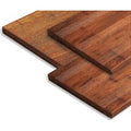 Plancher de terrasse en bambou massif, français / lisse, coffee, 30 x 300 x 950 mm