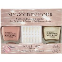 My Golden Hour Nail Polish and Nail Stickers Duo