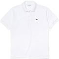 Lacoste Classic Pique Polo Shirt - White 6X/11