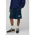 Pantalón Corto Deportivo Homme De Largo Medio Con Rayas, Verde