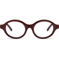 Aila Burgundy Frame Glasses