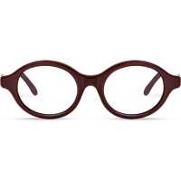 Aila Burgundy Frame Glasses