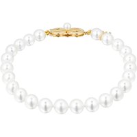 White Gold Pearl Bracelet