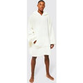 Sudadera Con Capucha Oversize Extrema, Cream