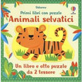 Animali selvatici. Primi libri con puzzle. Ediz. a colori. Con puzzle