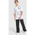Supply & Demand Circle T-Shirt Junior, wit
