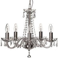 Galway Crystal Cashel 5 Arm Chandelier