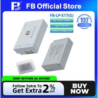 FB LP-E17 Camera battery for R50/R8/200d II/R10/RP/M6mark2/800D/760D/750D/200D/77D/M5/M3