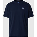 North Sails - T-shirt con patch logataNorth SailsNavy blue3XL