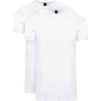 Suitable Ota T-Shirt Col Rond 2-Pack Blanc taille L