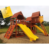 Lee Family Creation (cc11) - Solid Green w/Yellow Slide