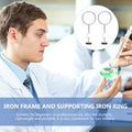 3pcs Iron Labs 10Cm Beakers Flask Holder For Lab Experiment Equipment Sturdy Retort Stand Clamp Laboratory Supplies