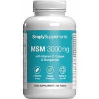 MSM Tablets 3,000mg