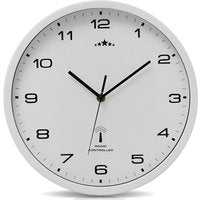 Funkwanduhr Weiß Ø31cm