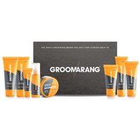 Groomarang Ultimate 8pc Christmas Grooming Gift Set For Him - Vegan, Travel-Ready & Gift-Boxed | Wowcher