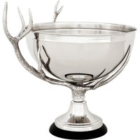 Casa Padrino Luxus SchÃ¼ssel Nickel Finish - Designer Art Deco SchÃ¼ssel