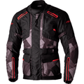 Rst Endurance Ce Mens Textile Motorcycle Jacket Camo Red