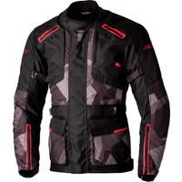 Rst Endurance Ce Mens Textile Motorcycle Jacket Camo Red