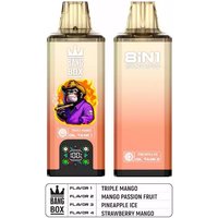 BANG BOX 200K | 8-in-1 200000 puffs, quad coil, power display, bulk disposable vape