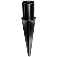 Paalhouders rond voor rondhout 81/600mm