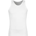 HUBER Trägershirt - Unterhemd  De Luxe (Weiß) weiss | L