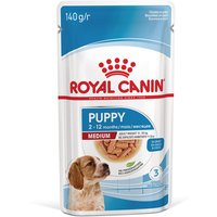 Икономична опаковка Royal Canin Size в паучове - Medium Puppy (20 x 140 г)
