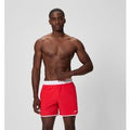 Short de bain Homme Jetstream 40 cm uni rouge