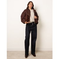 Elasticated Waist Jeans With Tie - M / INDIGO