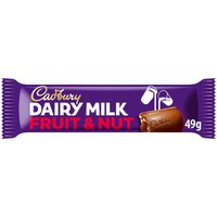 Dairy Milk Fruit & Nut Chocolate Bar 49g