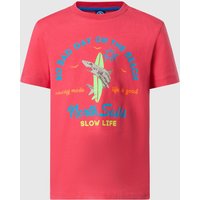 North Sails - T-shirt con stampaNorth SailsGeranium4