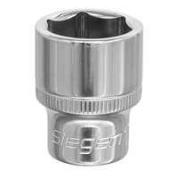 Siegen WallDrive® Socket 17mm 3/8"Sq Drive
