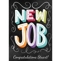 Moonpig Typographic New Job Congratulations Card